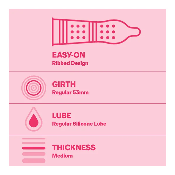 Durex Condoms Extra Ribbed - Image 4