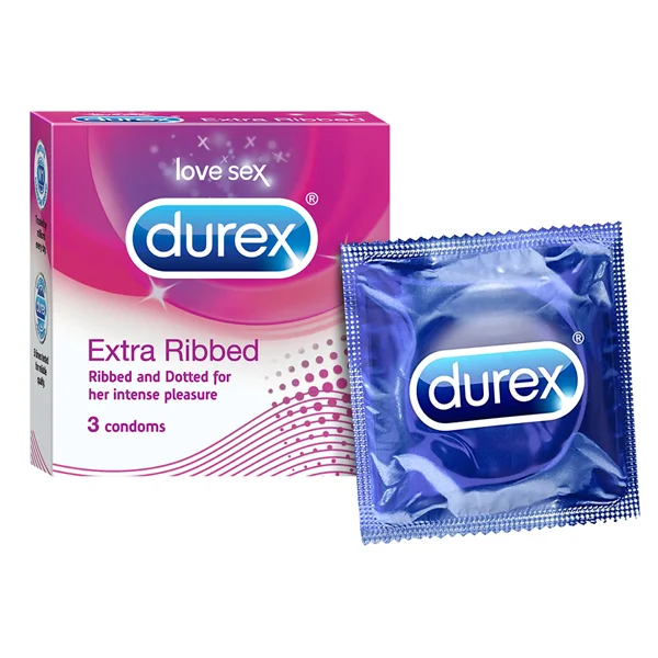 Durex Condoms Extra Ribbed - Image 5
