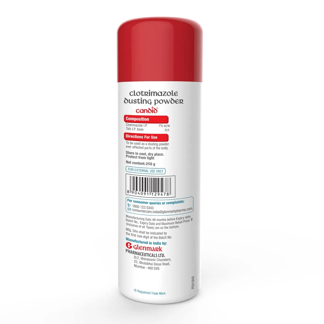 Candid Dusting Powder, 250gm - Image 2