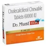 D3 Must 60K Tablet Orange Sugar Free